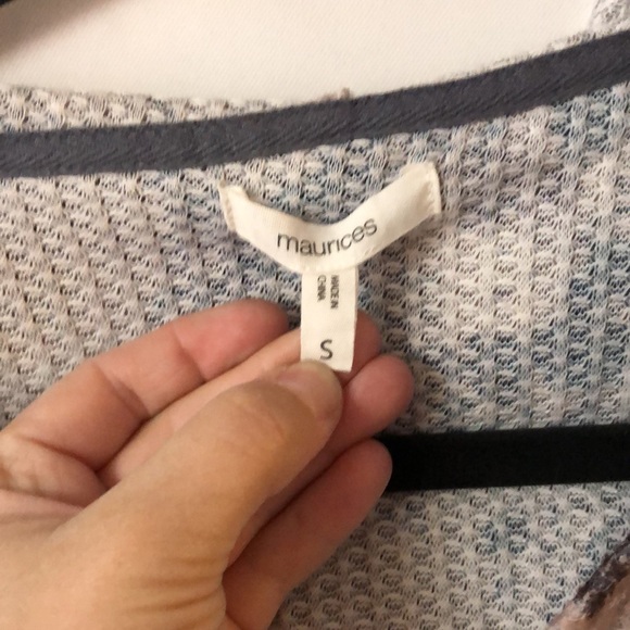 Maurice’s mauve hooded thermal top - Picture 2 of 6